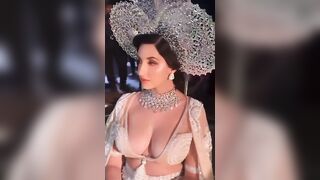 : Bollywood Actress Nora Fatehi Huge Tits #4