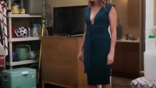 : Jenna Fischer with the deep v #1