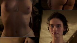 : Lily James nude collage - The Exception #3