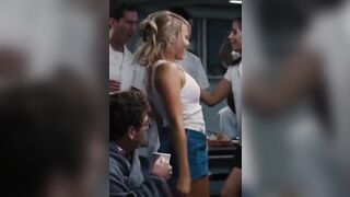 : Margot Robbie has a nice little bounce #2