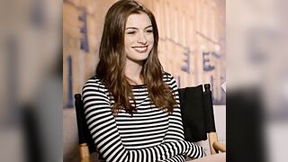 : Anne Hathaway wants the interview to be over.. #2