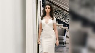 Anne Hathaway Walks in the wrong hotel and sees you getting horny..