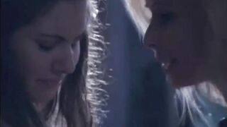Alison Brie lesbian kiss in ‘Born, 2007)