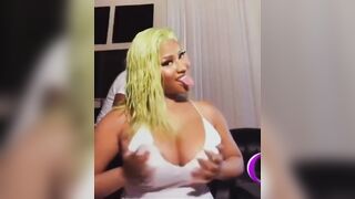 : Nicki Minaj ready for a load ???????? #3