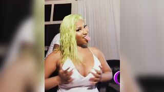 : Nicki Minaj nip slip #3