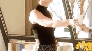 Melissa Benoist and her tight secretary body