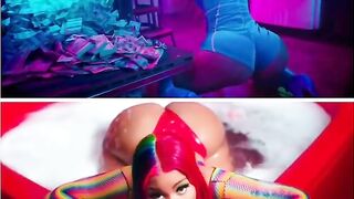 : Battle of the fake asses: Iggy Azalea vs Nicki Minaj #3