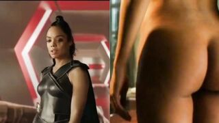 : Tessa Thompson (Superhero vs Undressed) #4