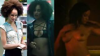 Elarica Johnson (Best known for her appearances as the waitress in Harry Potter and in Blade Runner 2049)