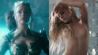 : Amber Heard (Superhero vs Undressed) #4