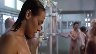 : The group shower scene in Reform School Girls (1986) #2