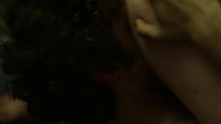 Diane Rouxe hot sex scene in "The Smell of Us" 2014