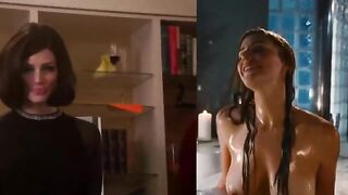 : Jessica Pare big natural tits on/off in "Mad Men" and "Hot Tub Time Machine" #3