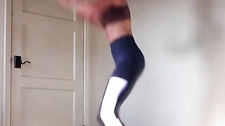 Brie Larson booty jiggle