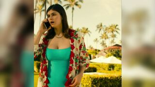 : Alexandra Daddario's titty jiggle in a swimsuit #3