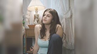 : Alexandra Daddario's grade A cleavage. #4