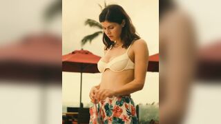 : Alexandra Daddario showing off in 'White Lotus' #2