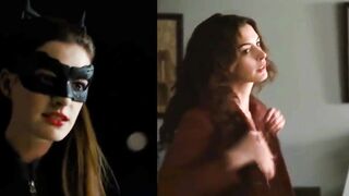 : Anne Hathaway (Superhero vs Undressed) #2