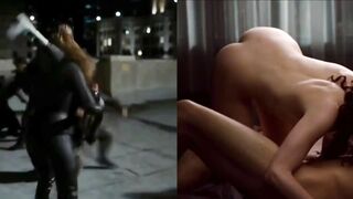 : Anne Hathaway (Superhero vs Undressed) #3