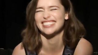 Emilia Clarke can’t stop laughing