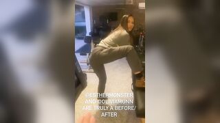 : Olivia Munn twerking in multiple positions! #2