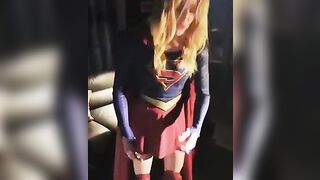 : Caity Lotz as Supergirl #3