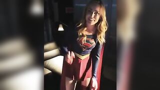 : Caity Lotz as Supergirl #4