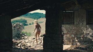 Virginie Efira & Daphne Patakia fully nude scene in Benedetta (2021) [brightened]