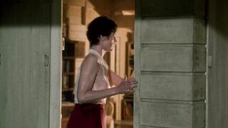 Sigourney Weaver's wet and topless plots in Death and the Maiden