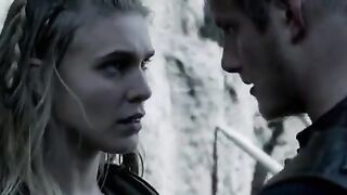 Gaia Weiss Boobs Grope Compilation In Vikings