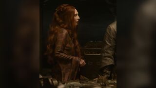 : Carice Van Houten's first nude scene in Game of Thrones (2012) #1