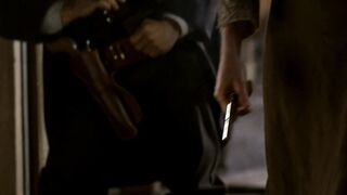 : Assassination attempt by Paula Malcomson in Deadwood #2