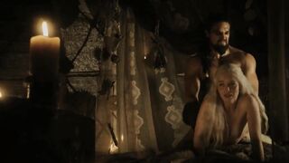 Emilia Clarke as Khaleesi in 'Game of Thrones'