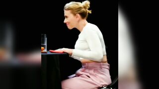 : Scarlett Johansson. I love the way she bounces. #2