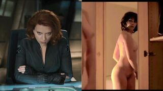 Scarlett Johansson (Superhero vs Undressed)