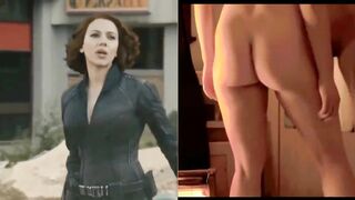 : Scarlett Johansson (Superhero vs Undressed) #2