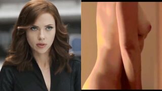 : Scarlett Johansson (Superhero vs Undressed) #3