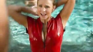 : Kristen Bell in red swimsuit #4