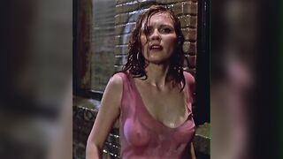 : Kirsten Dunst soaking wet t-shirt and hard nipples #4