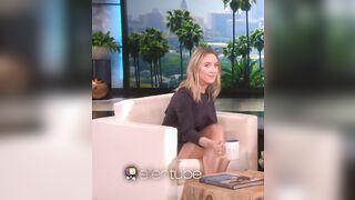 : Saoirse Ronan leggy on Ellen #2