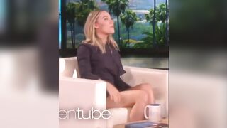 : Saoirse Ronan leggy on Ellen #3