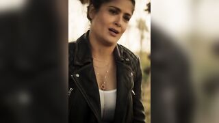 : Salma Hayek's big milf tits in Hitman's Wife's Bodyguard #3