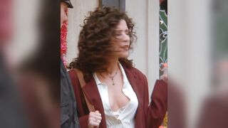 : Julia Louis-Dreyfus - S7E10 Cleavage Loop, Cropped, Slowed, Dain'd, AI'd 2 of 5 #2