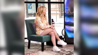 : Sydney Sweeney leggy interview #1