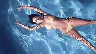 : Lacey chabert, in a pool #3