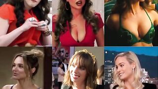 Mighty Tits Six: Kat Dennings, Milana Vayntrub, Alison Brie, Hunter King, Maya Hawke and Brie Larson