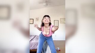 Rebecca Black bouncing tits