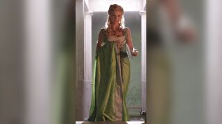 Viva Bianca undressing in Spartacus