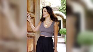 : Vanessa Hudgens teasing her pierced nipples #3