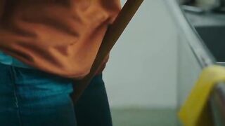 Natalia Dyer getting herself off to seeing a dick getting sucked #3